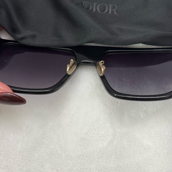🎆Dior Sunglasses 30 Montaigne Flat Top Black - Picture 4 of 7